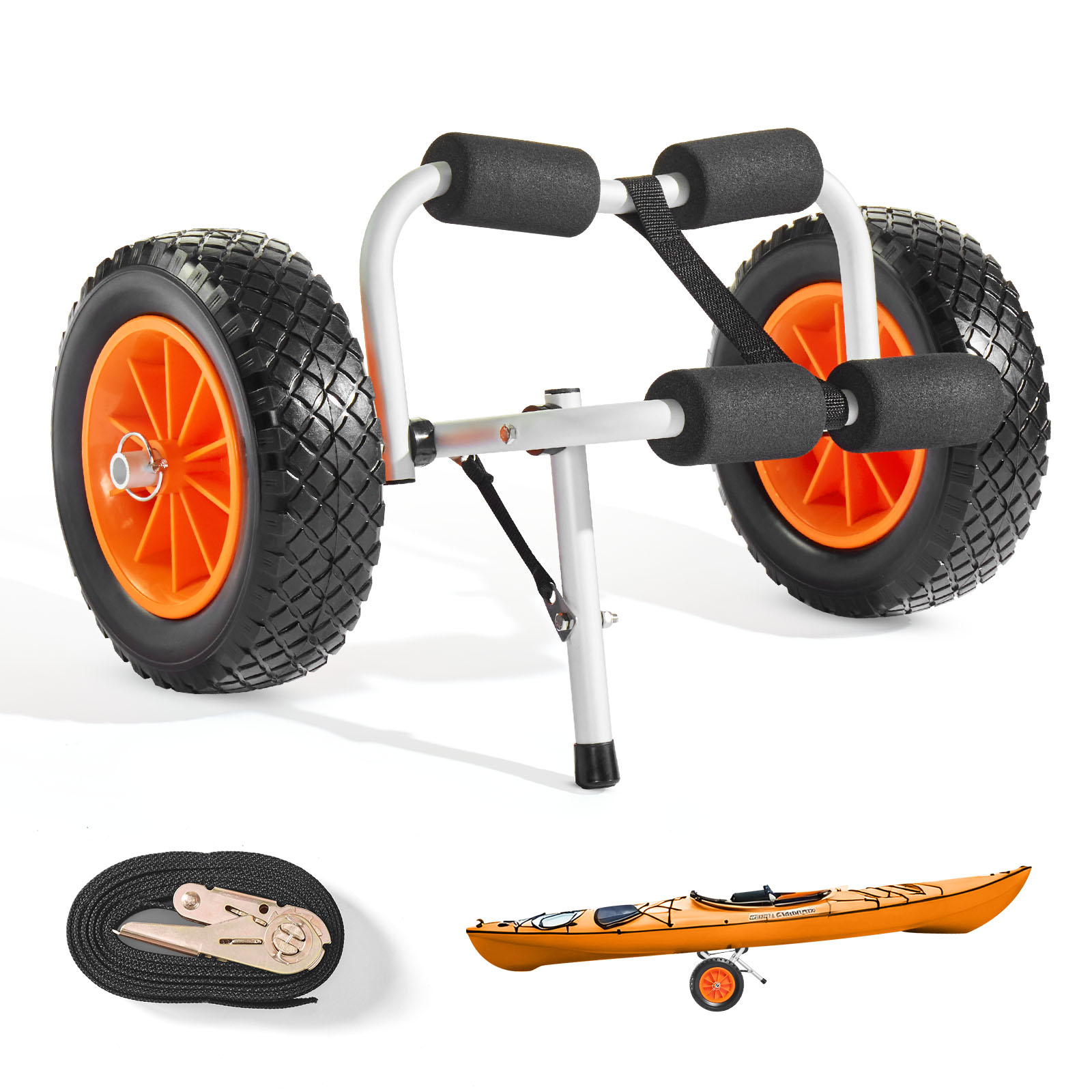Carrello per Kayak Pieghevole  - Fishing Kayak Cart recensione e prezzo